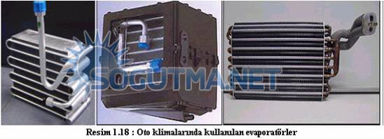 taşıt evaparatörleri