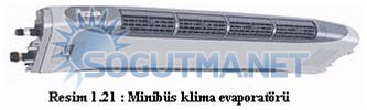 klima evaparatörü
